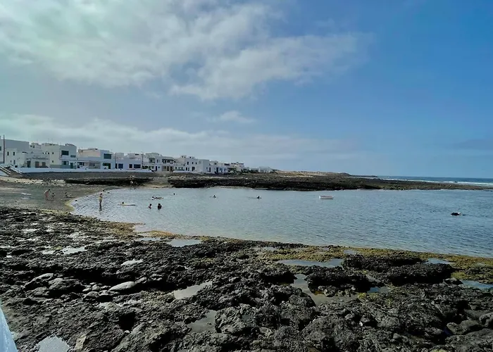 شقة Eslanzarote Turtle House, Super Wifi, Sea Views *